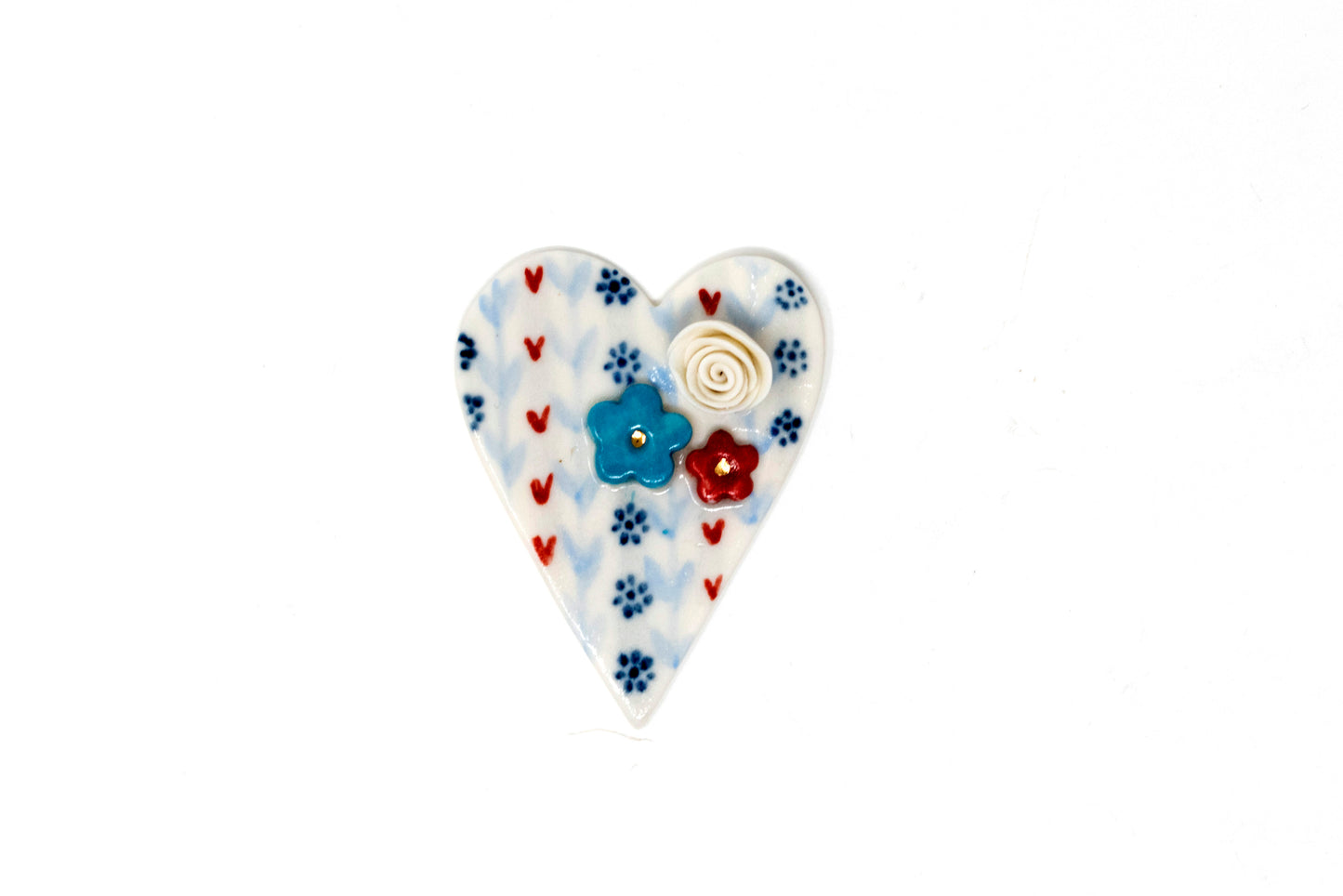 Porcelain Brooches