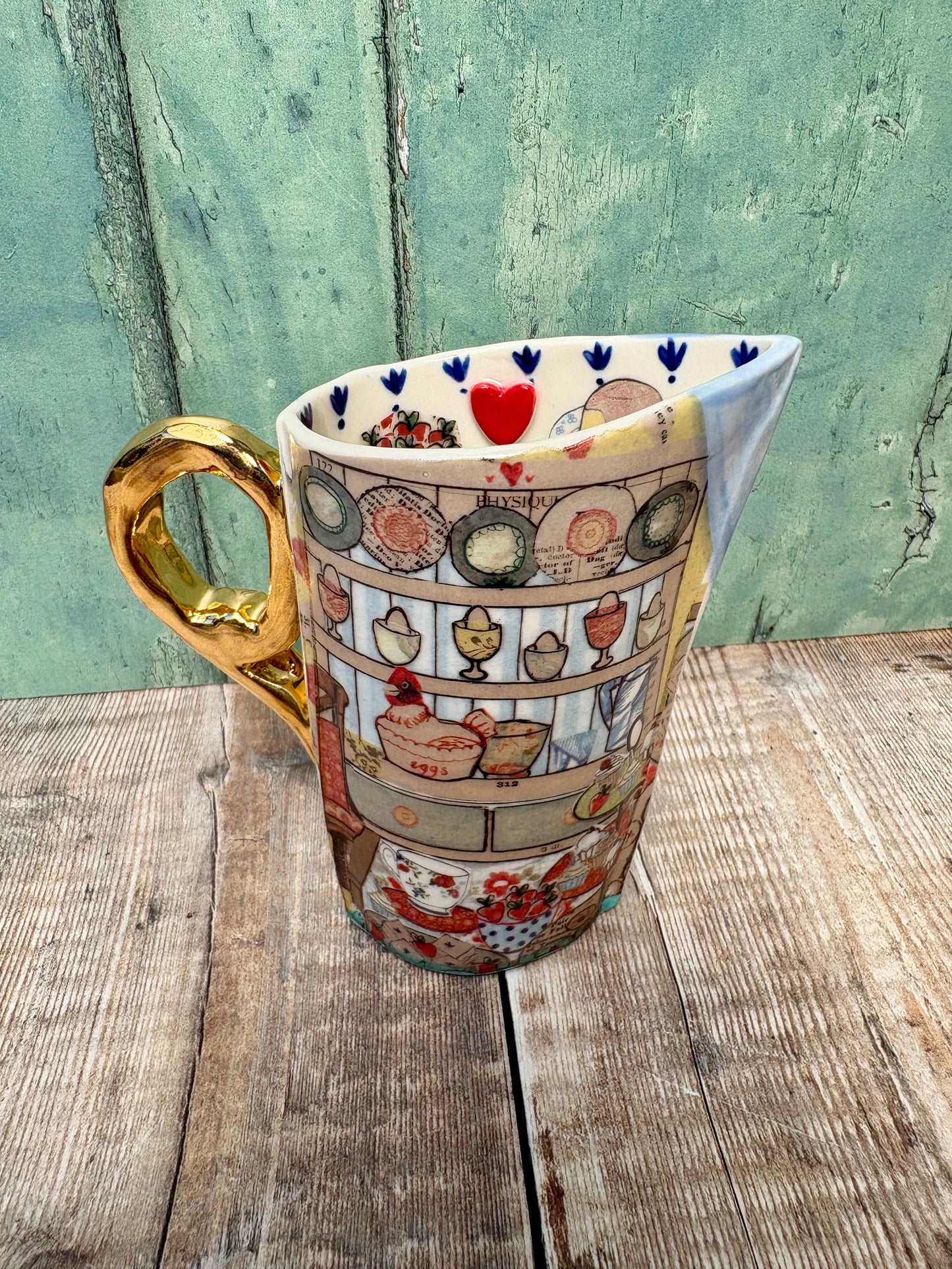 Milk jug commission for Lois