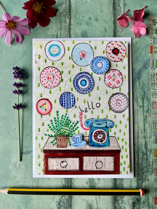 Greetings cards- Garden plant
