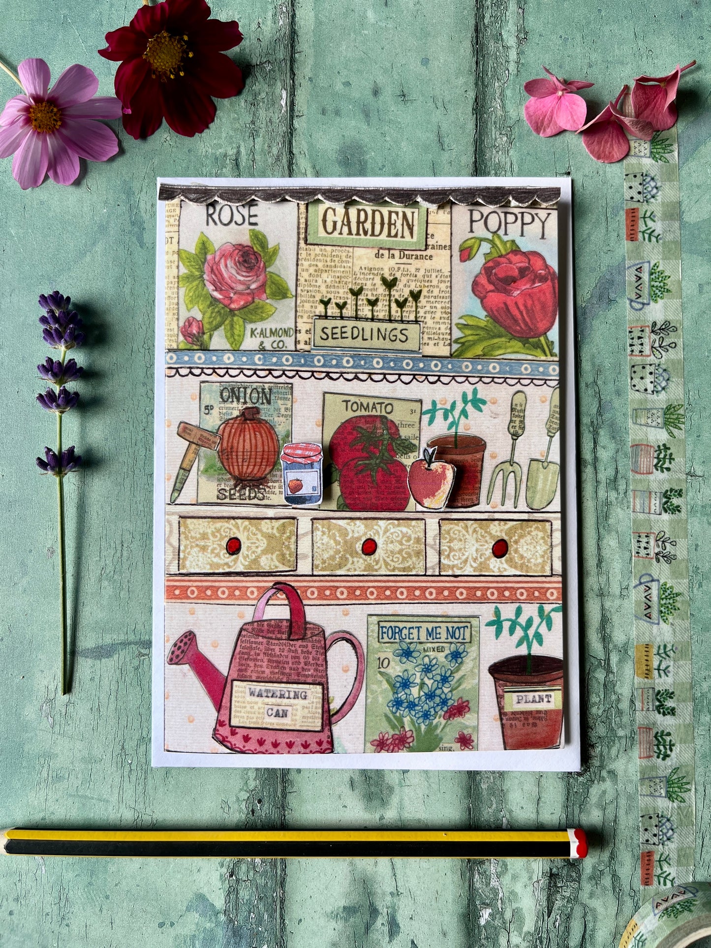 Greetings cards- Garden plant