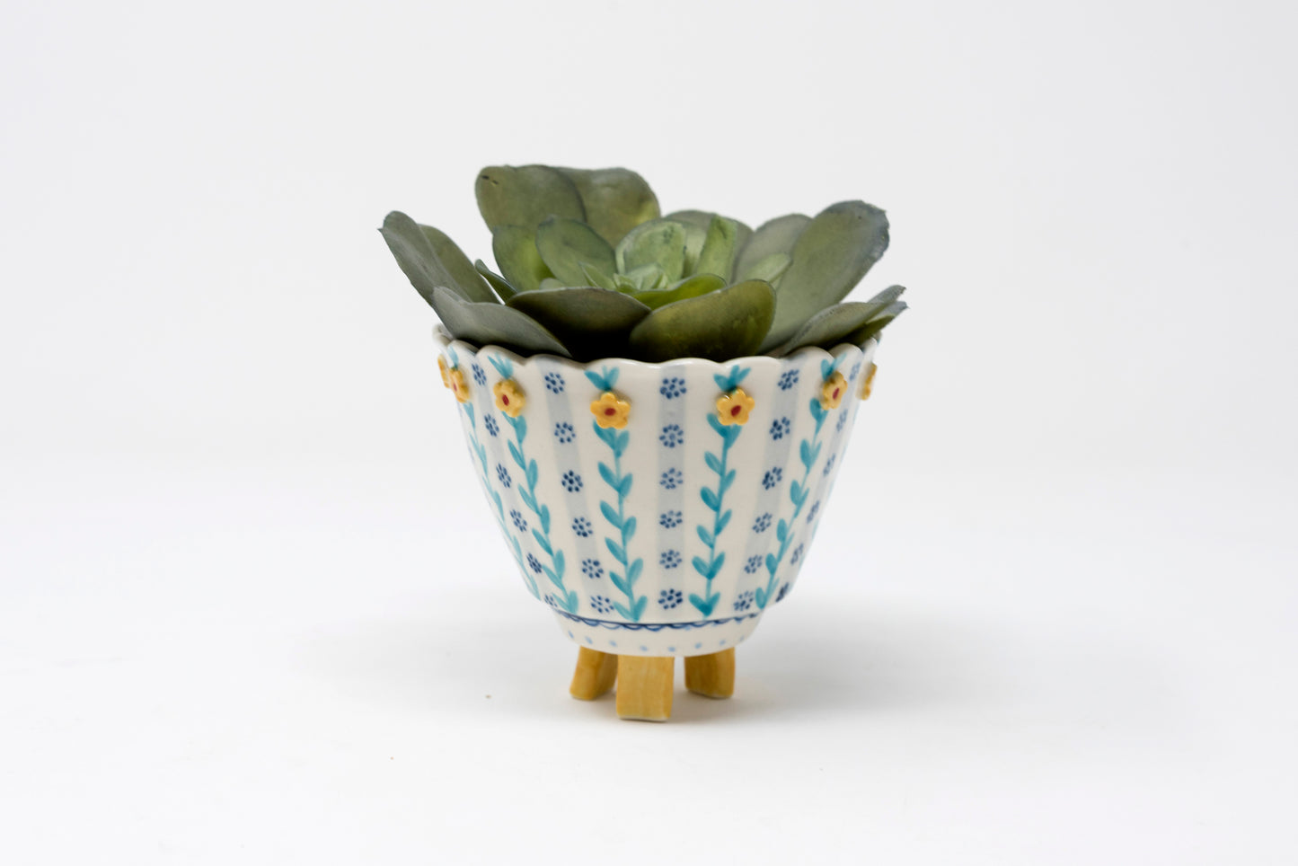 Small Porcelain plant pots