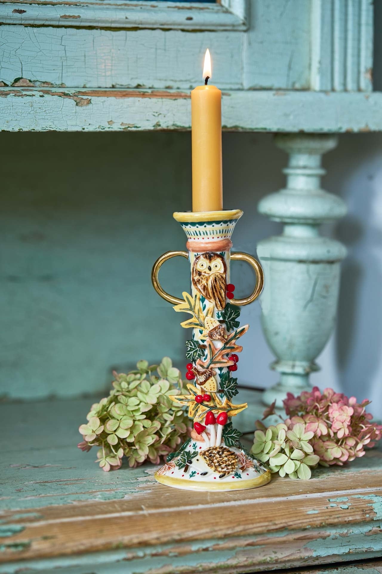 Tall candle holders