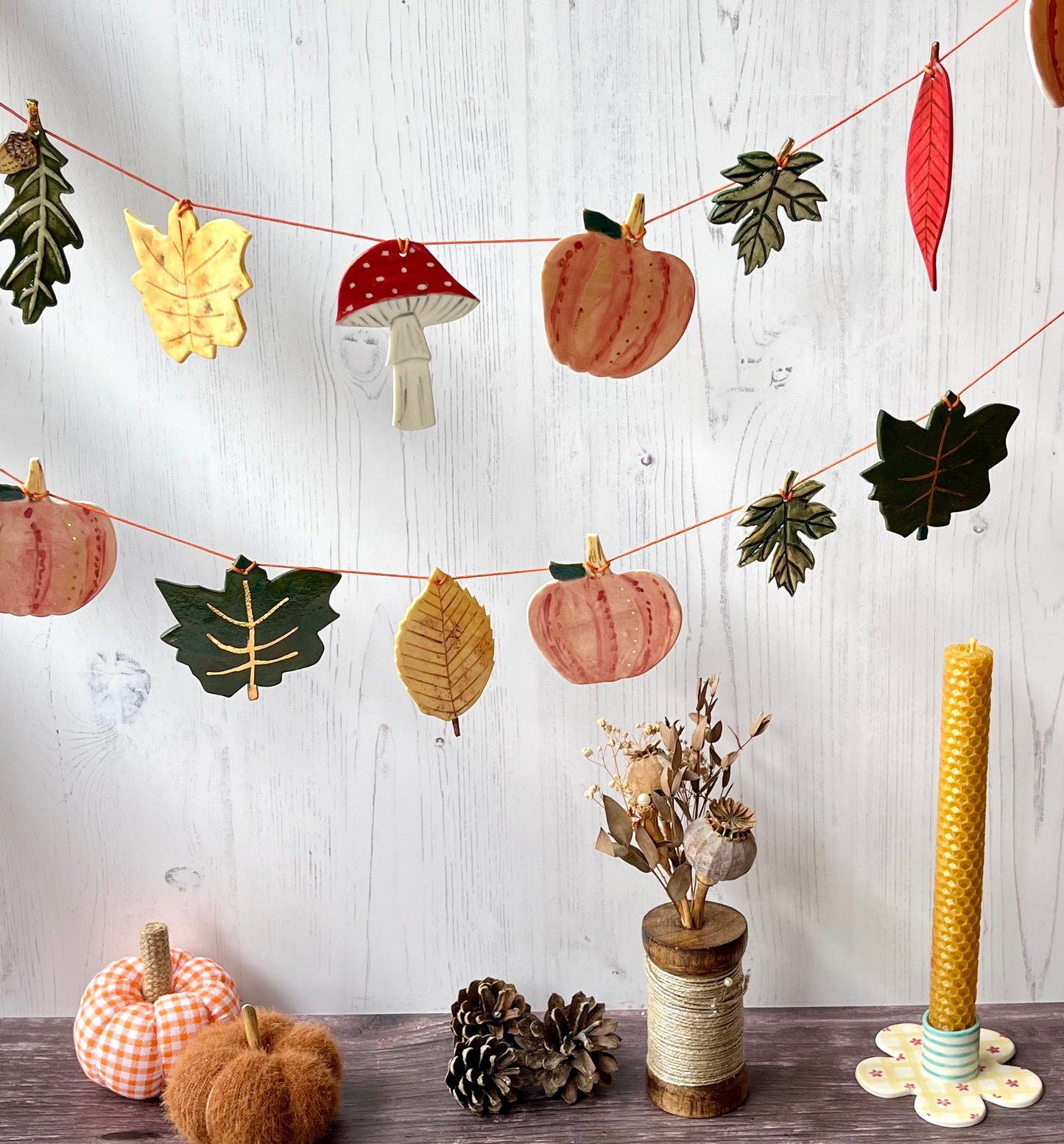Autumn garland