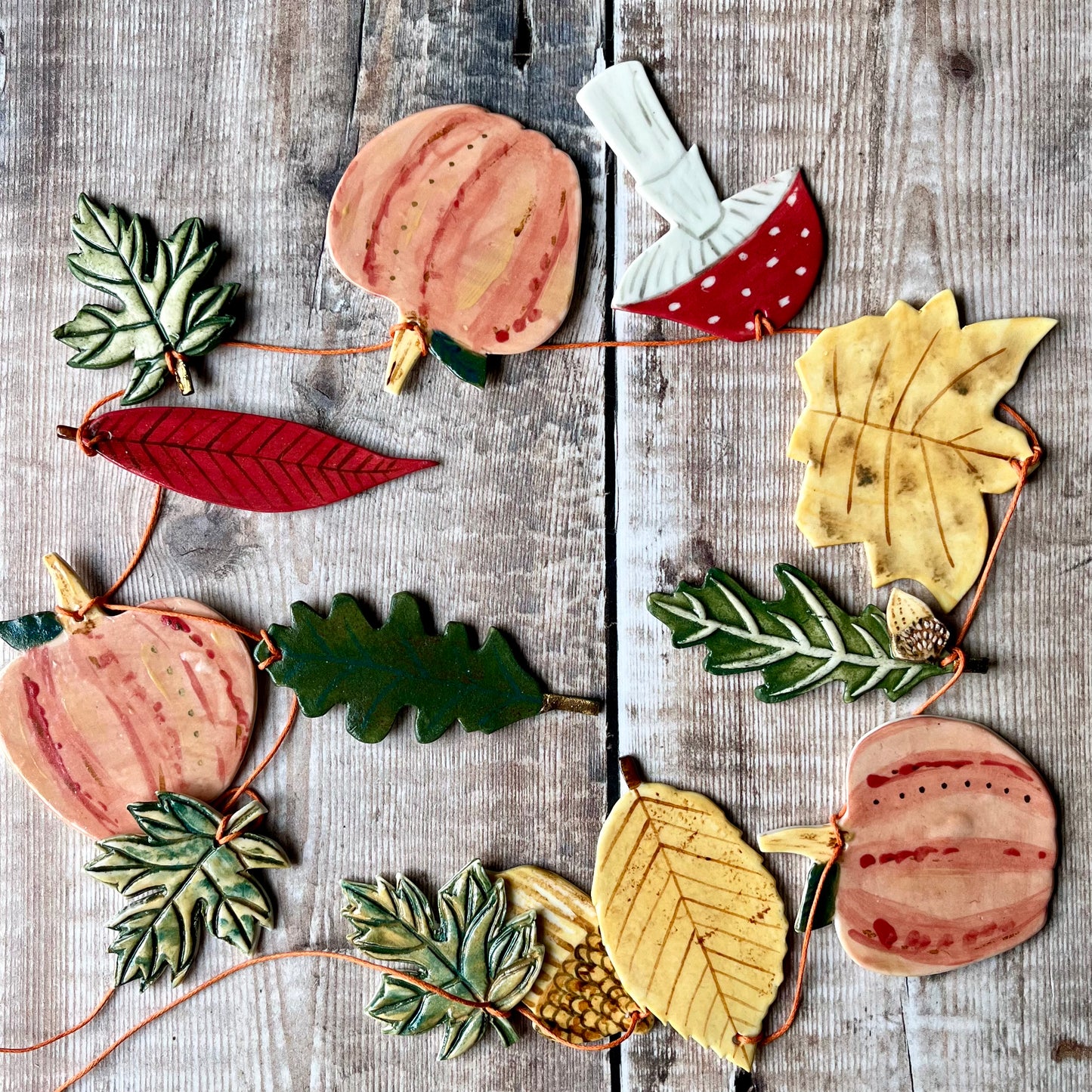 Autumn garland