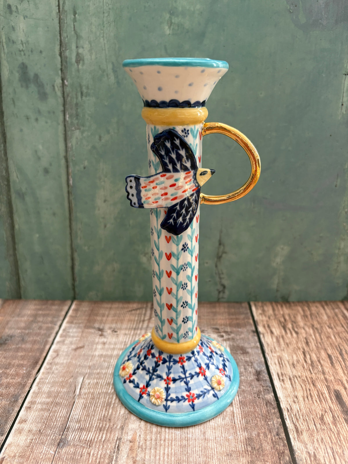 SUPER SECONDS FESTIVAL Tall candle holders - Seconds