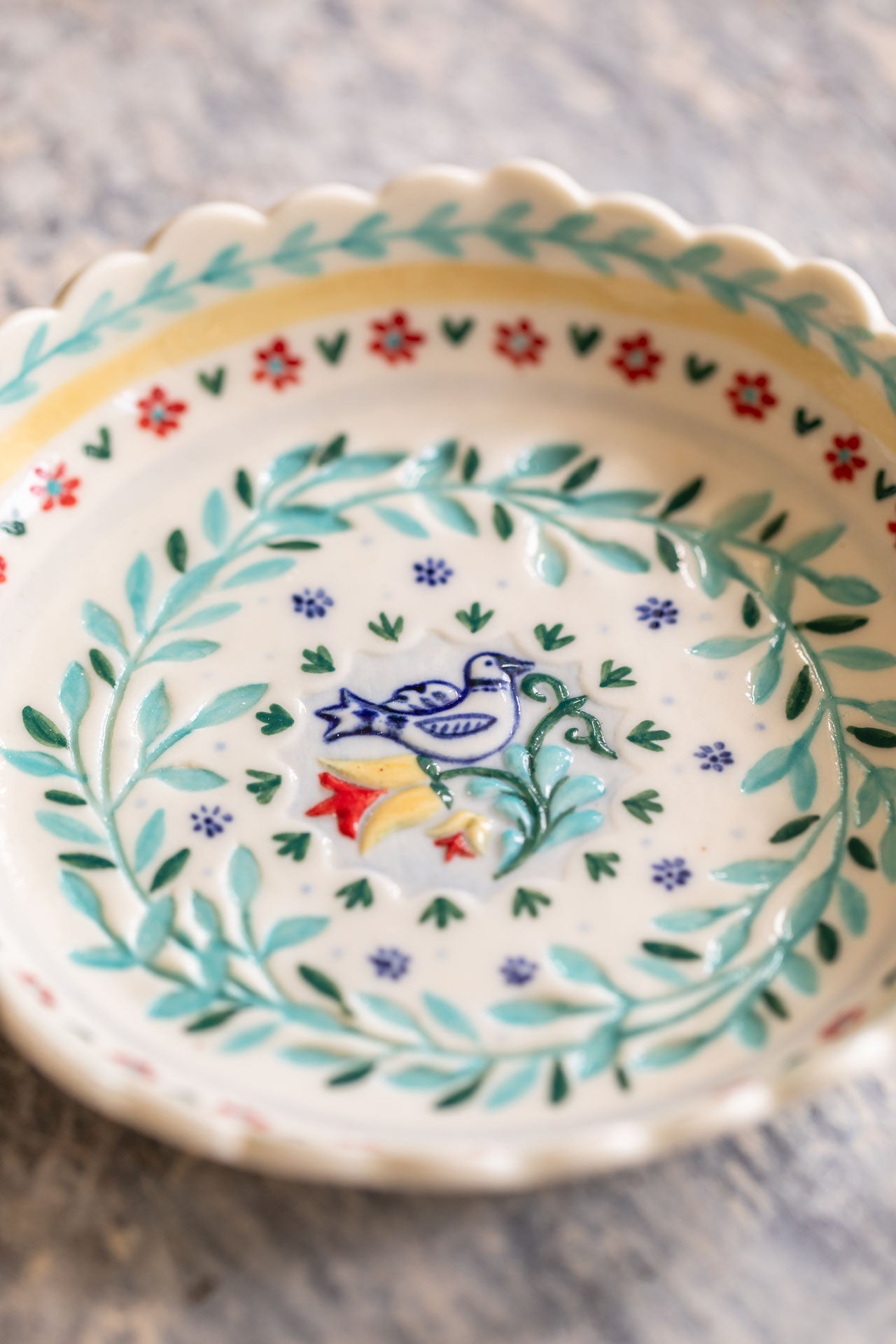 Small shallow bowl