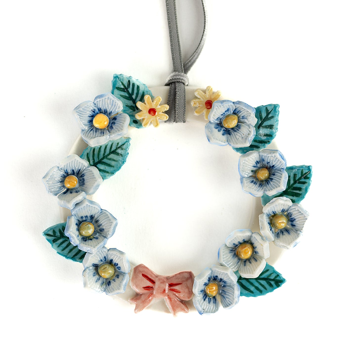 Floral hanging wreaths