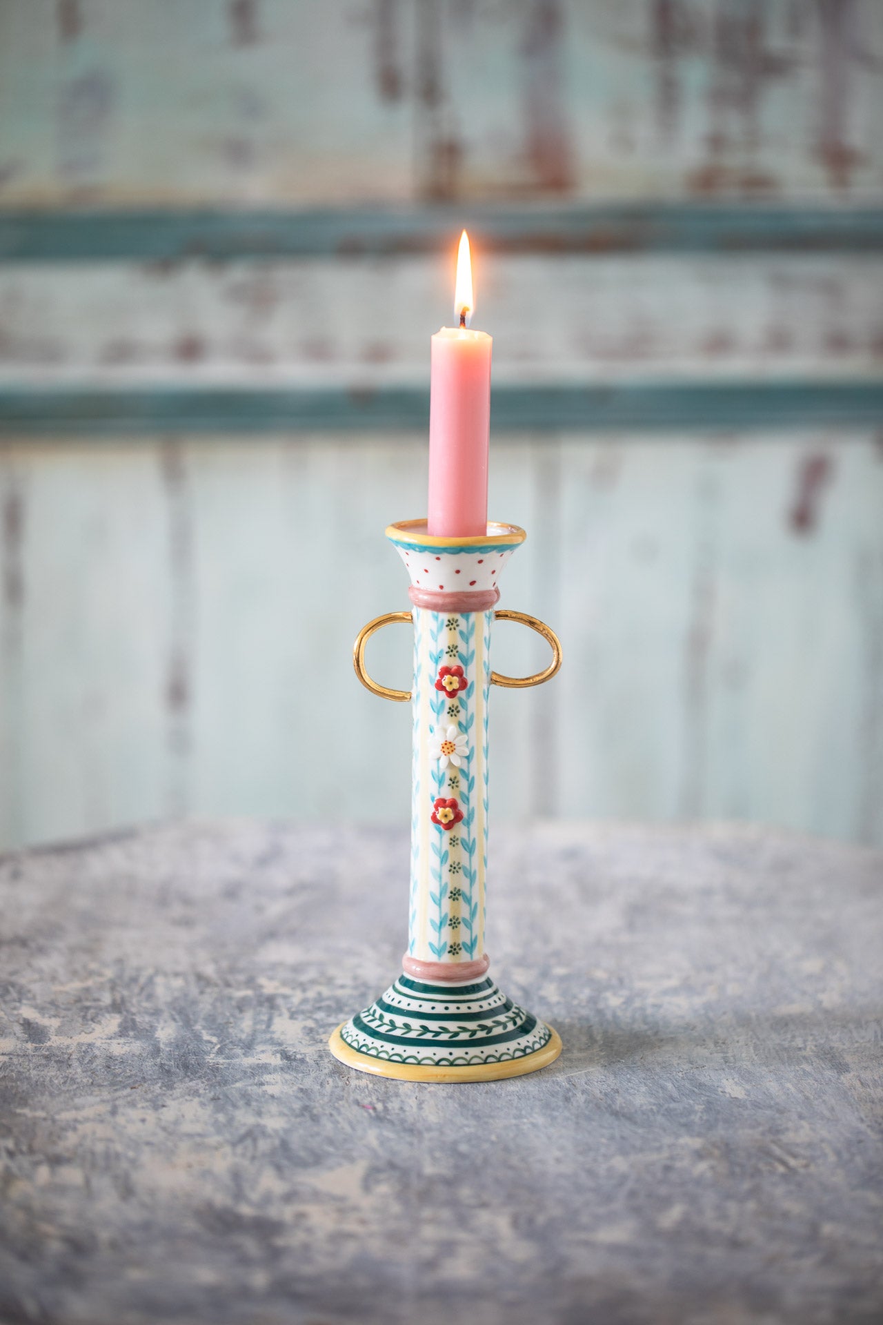 Tall candle holders