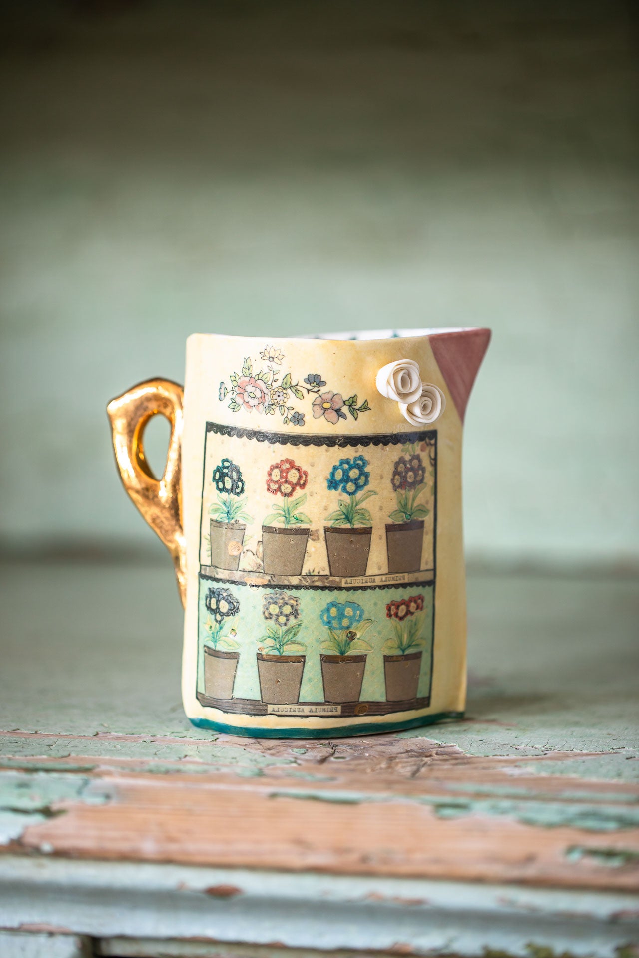 Medium porcelain jugs