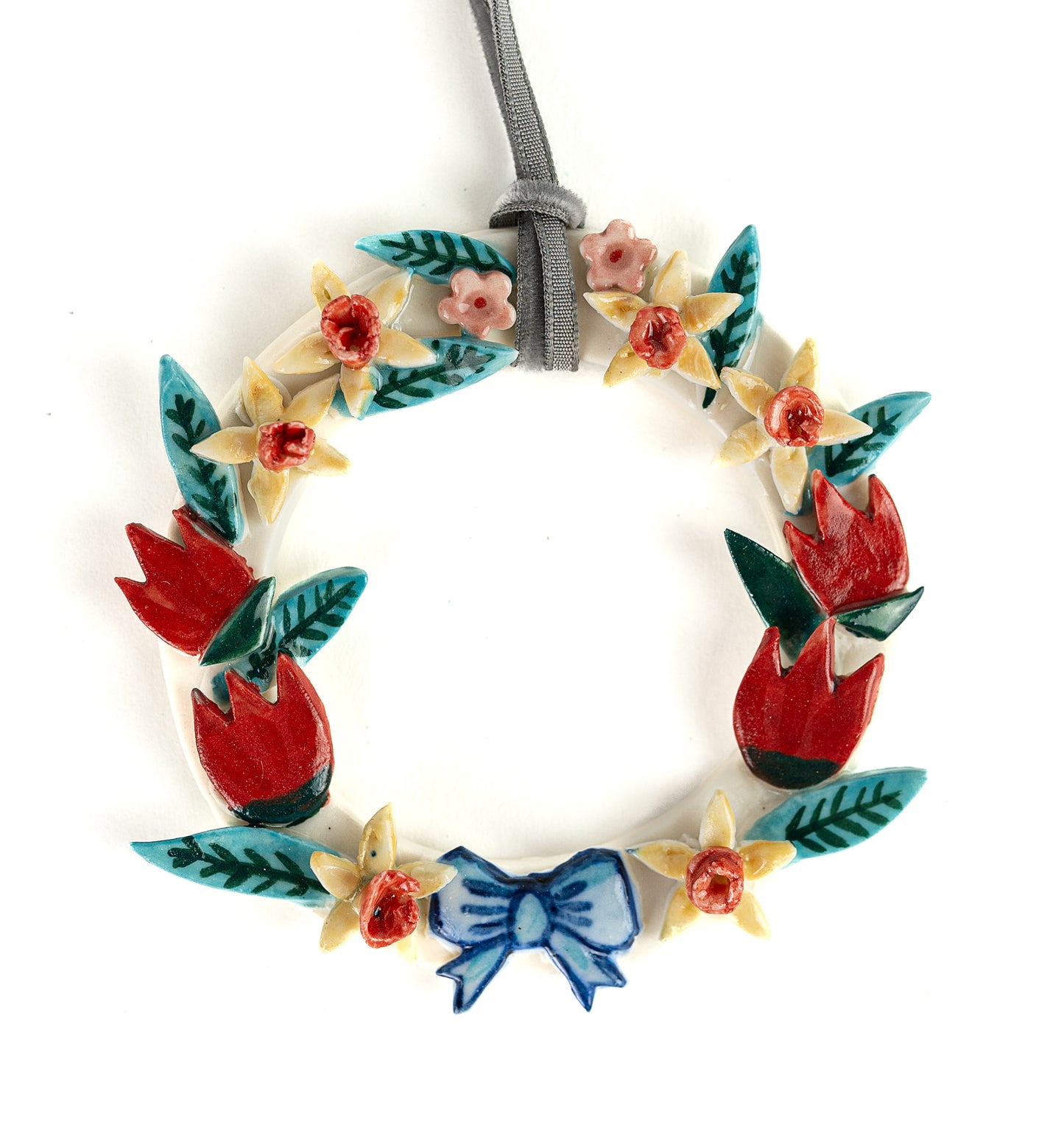 Floral hanging wreaths