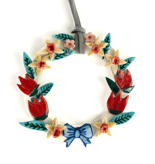 Floral hanging wreaths