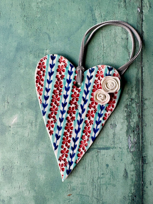 Hanging hearts