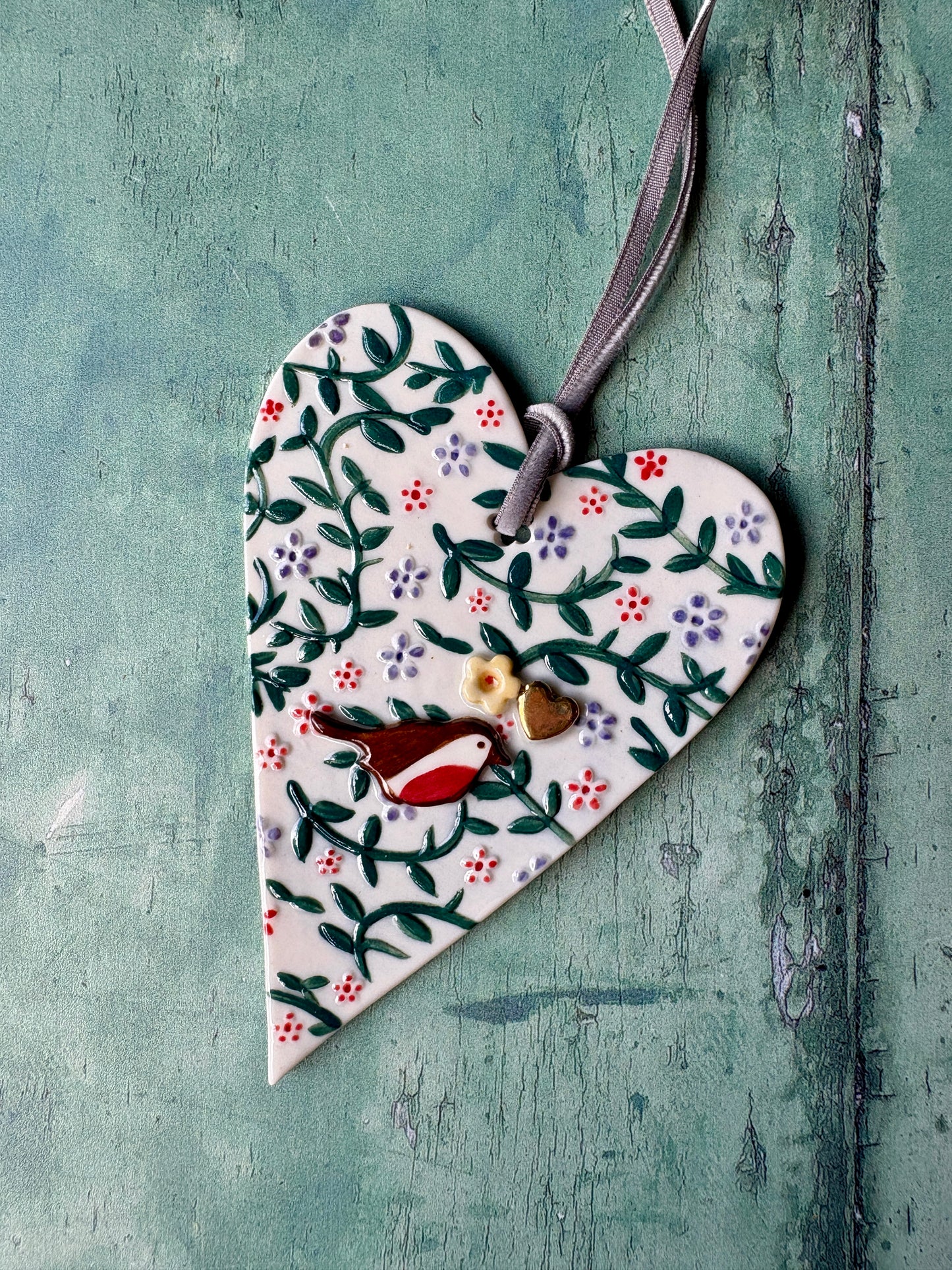 Hanging hearts