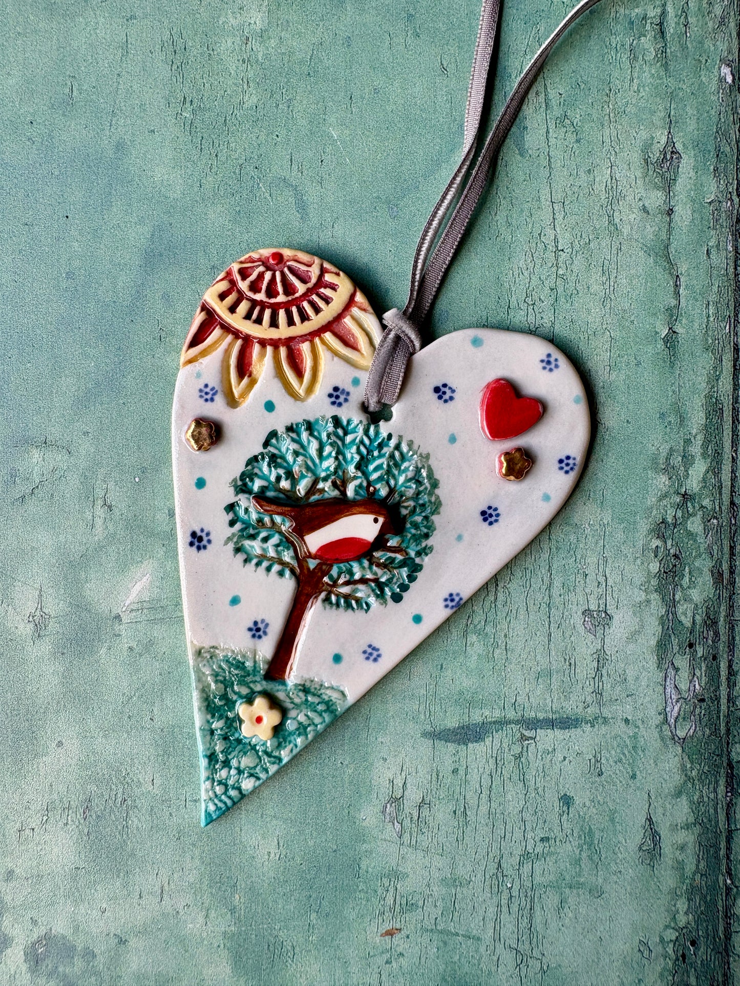 Hanging hearts