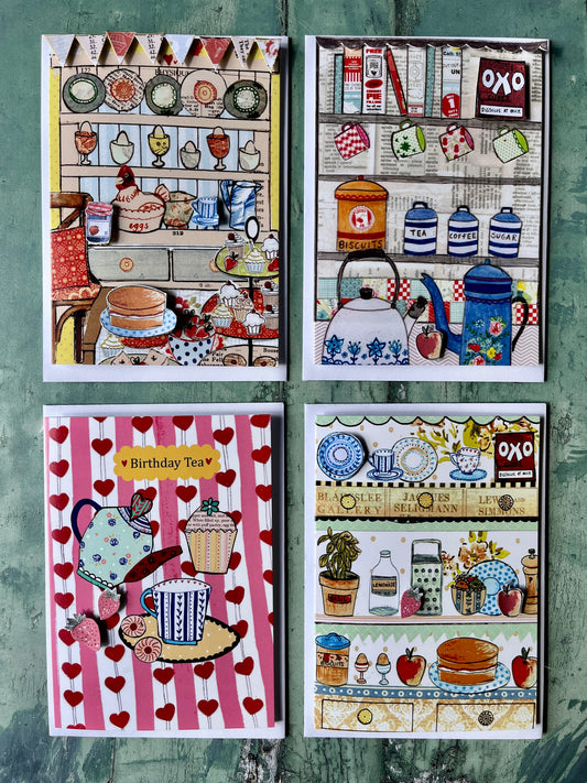 Greetings cards - Tea & Cake