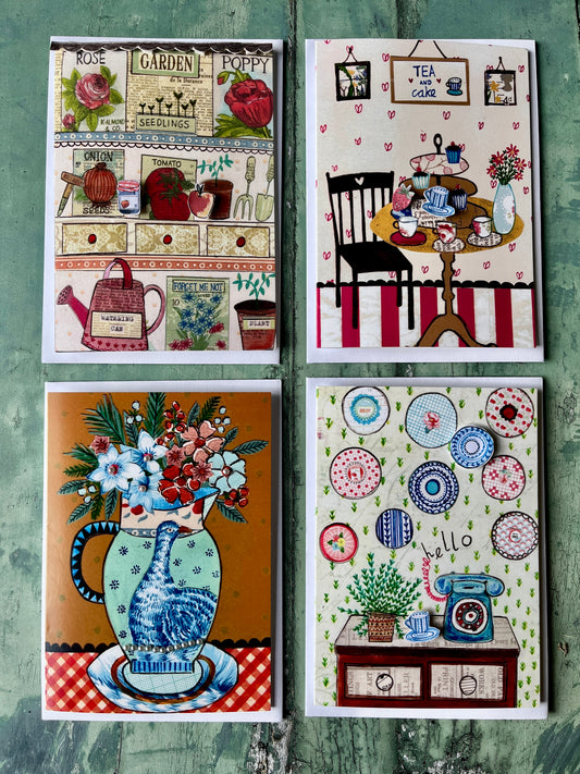 Greetings cards- Garden plant