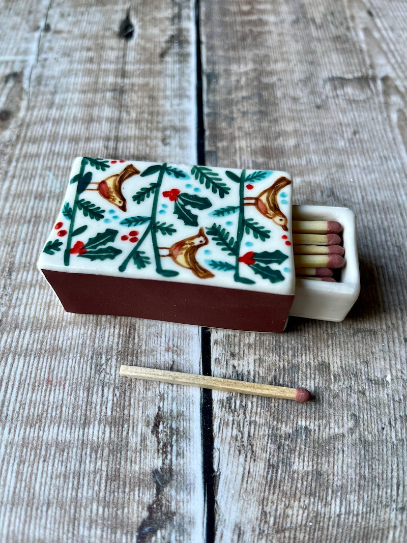 Festive matchboxes