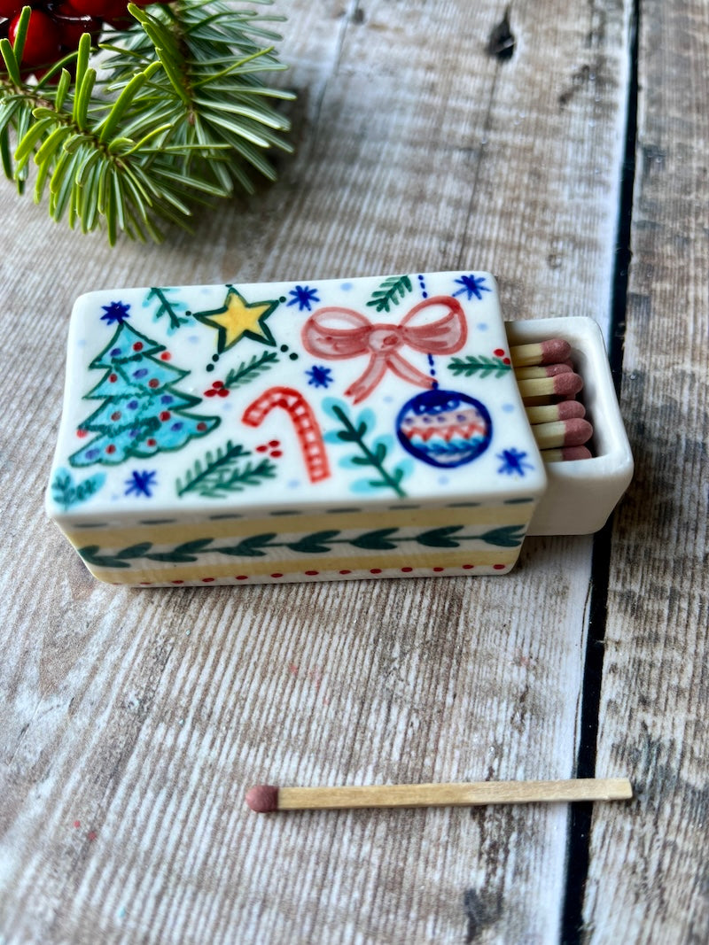 Festive matchboxes