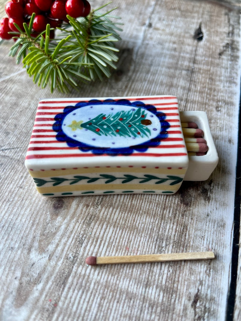 Festive matchboxes