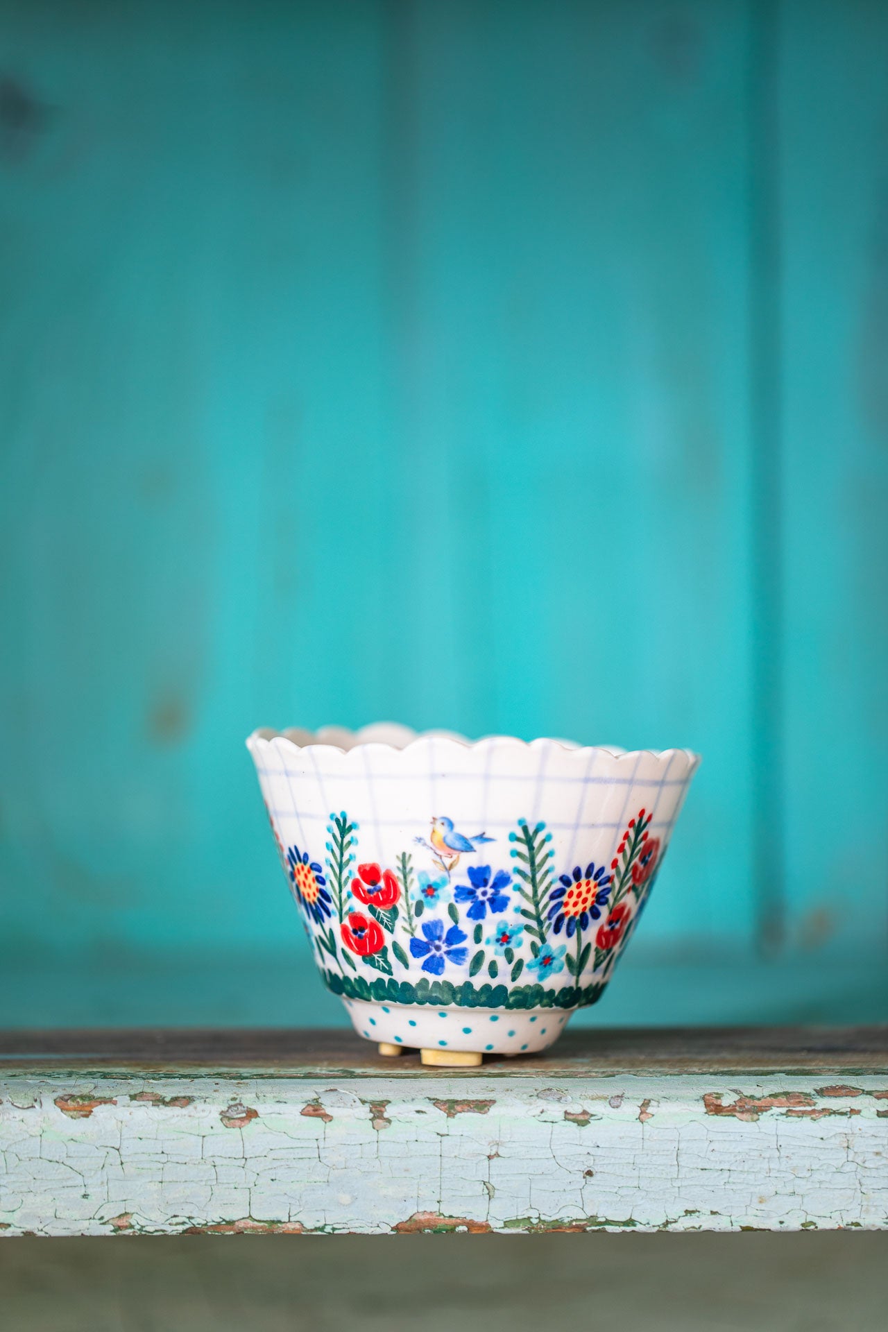 Small Porcelain plant pots