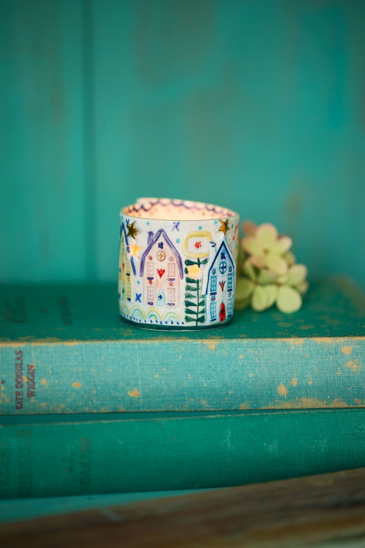 Christmas tea light holders
