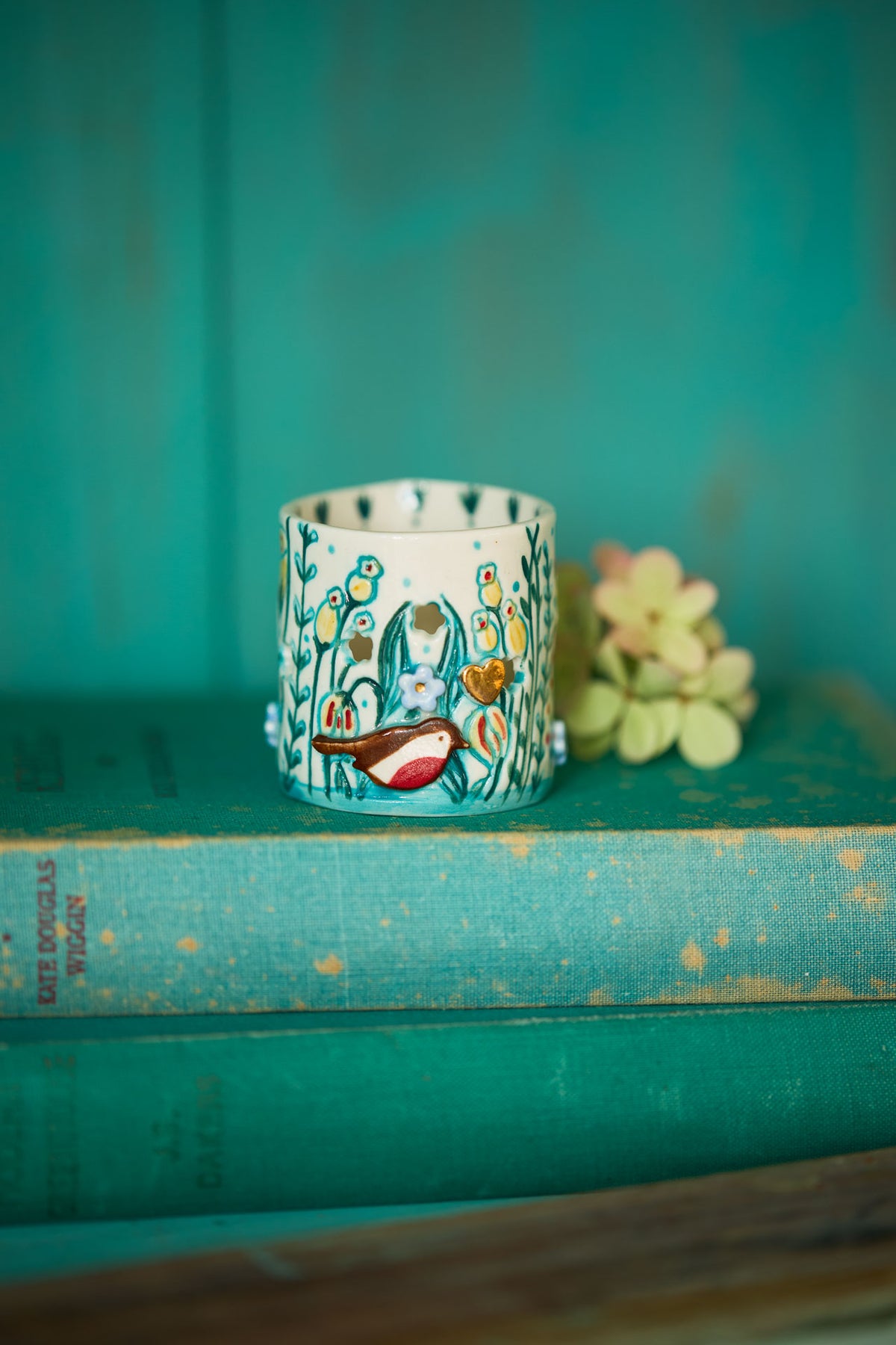 Christmas tea light holders