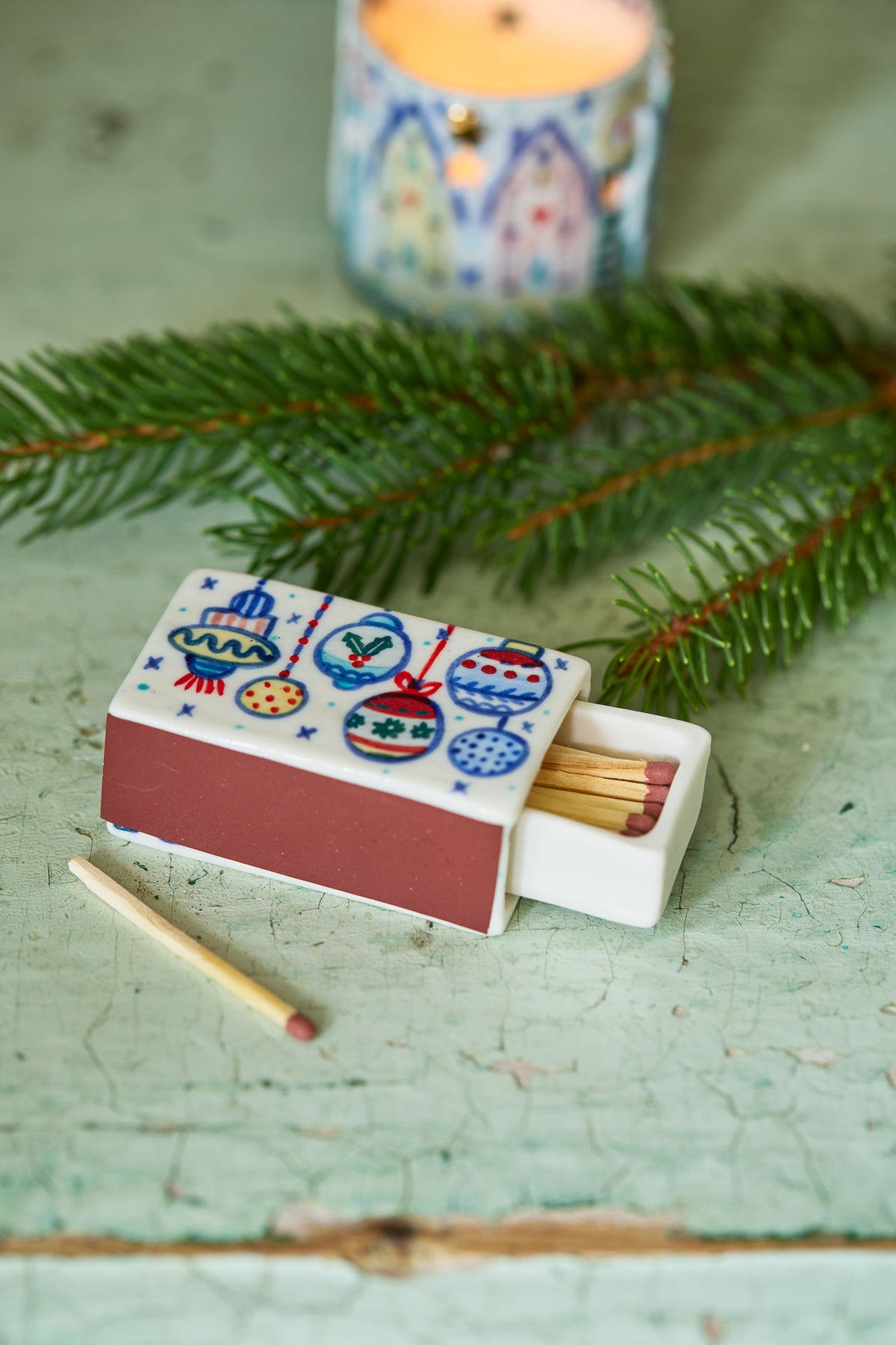 Festive matchboxes