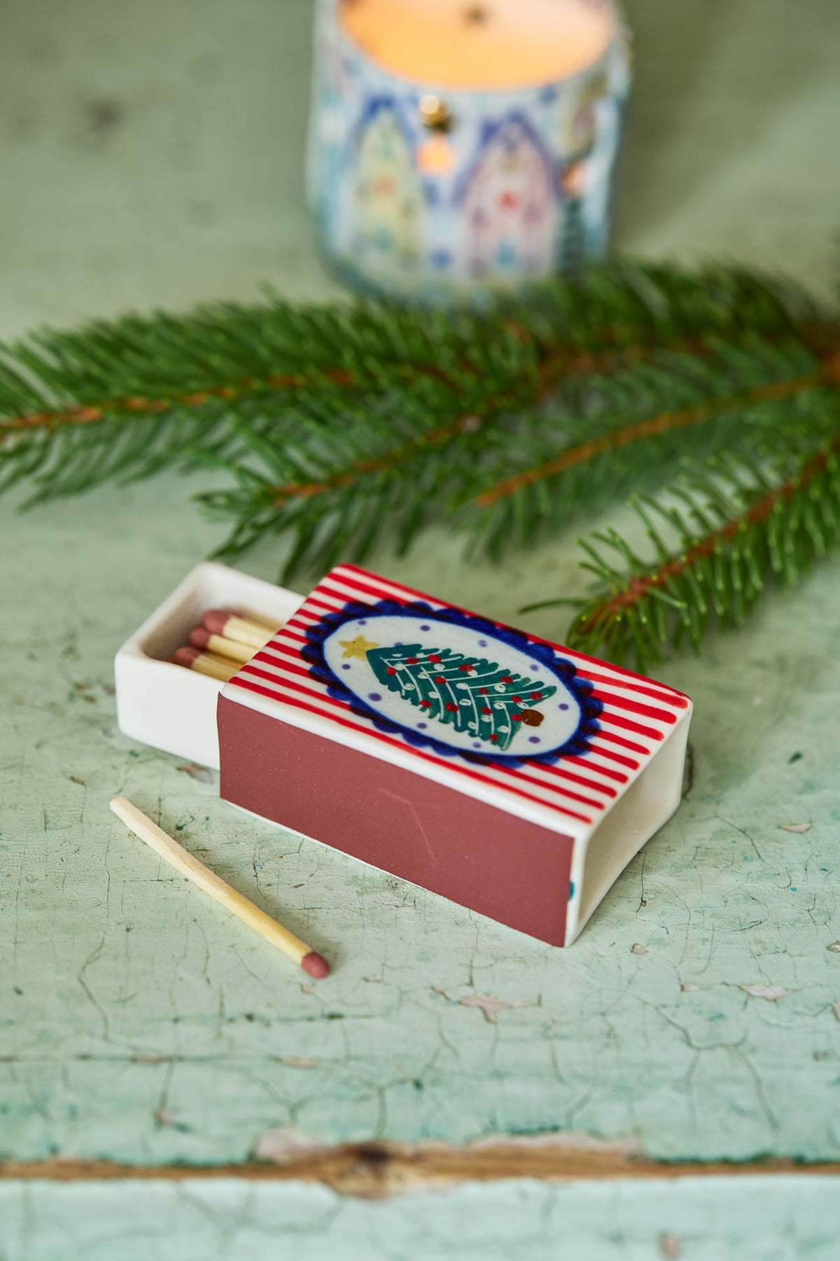 Festive matchboxes