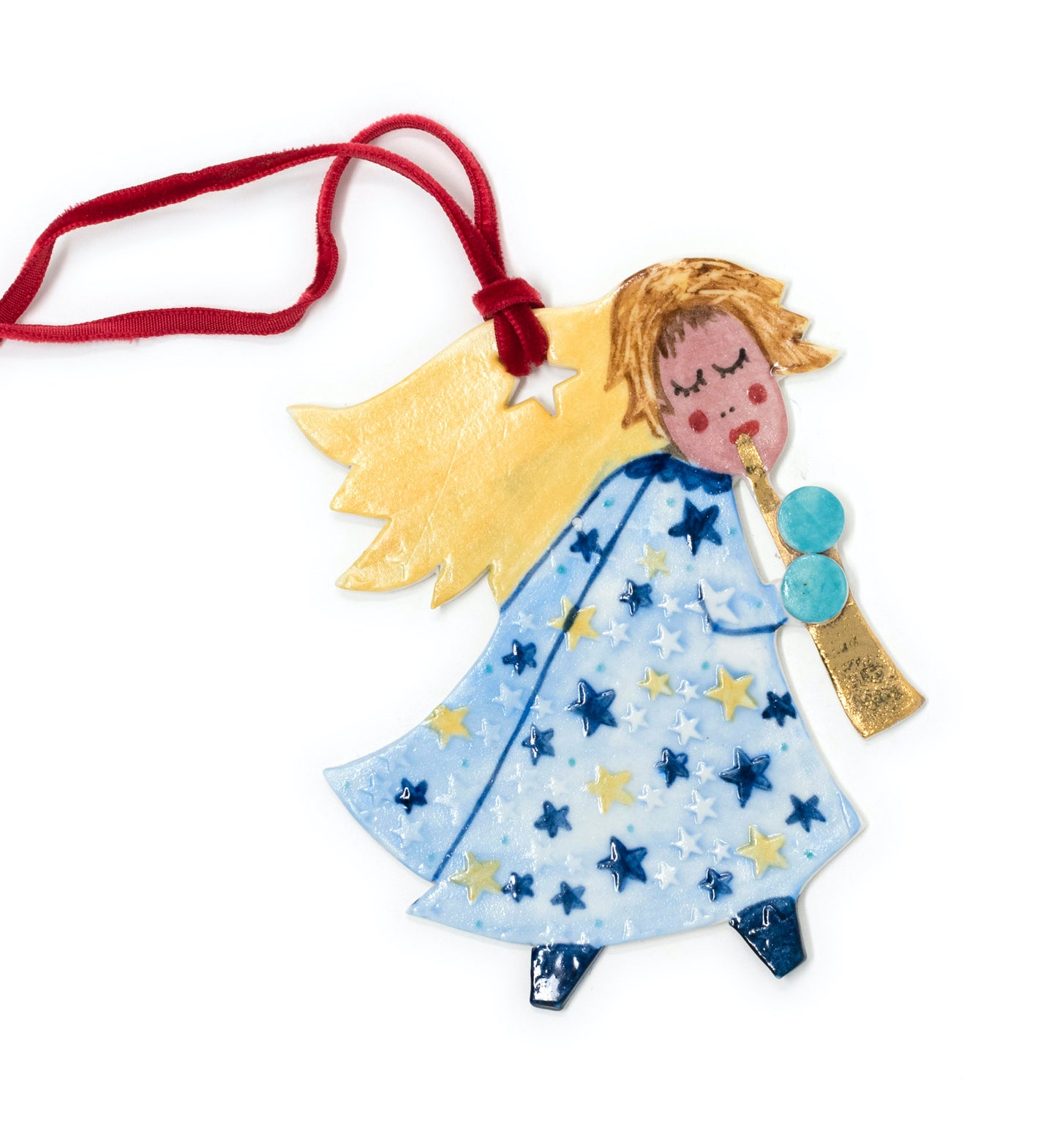 Porcelain Christmas decorations