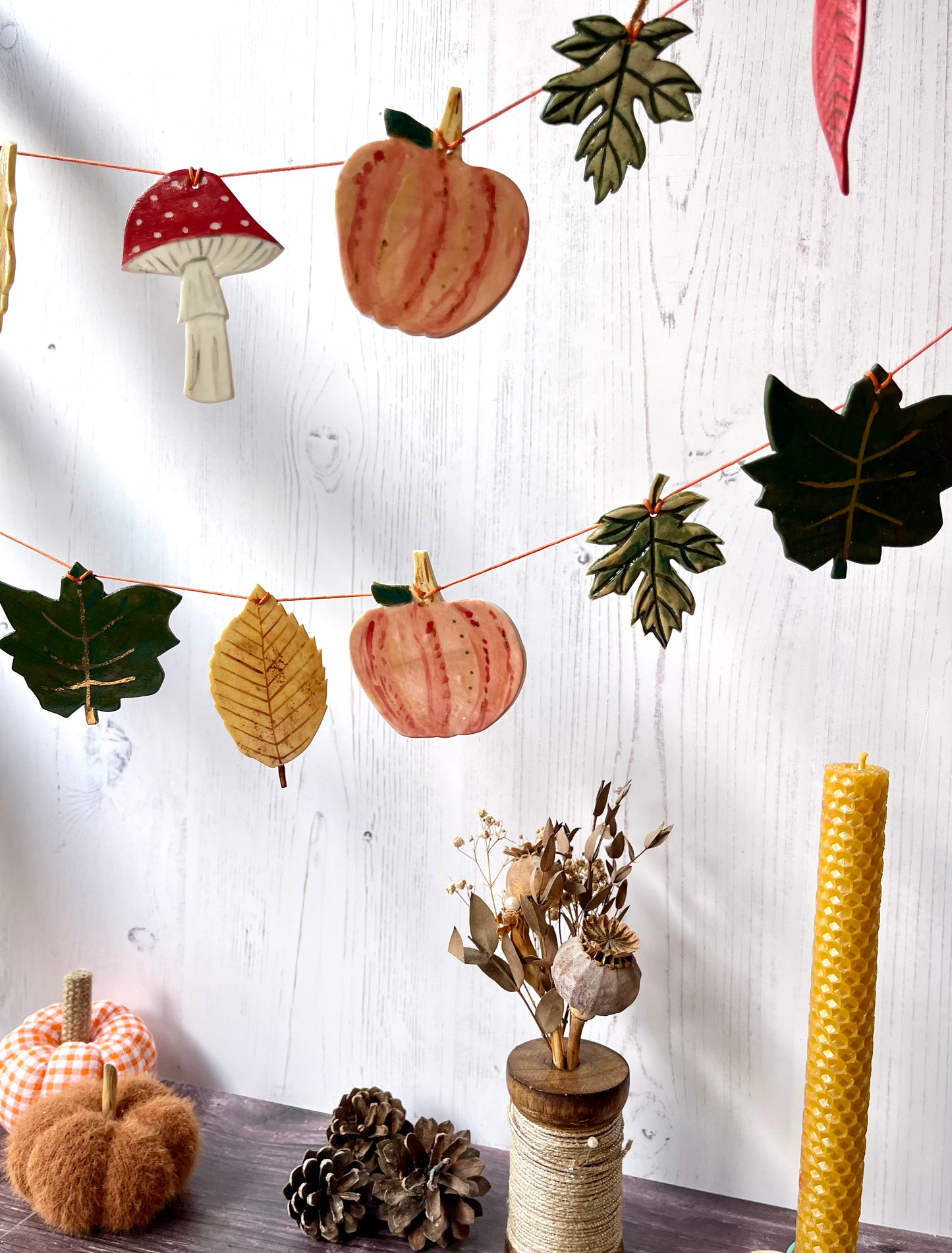 Autumn garland
