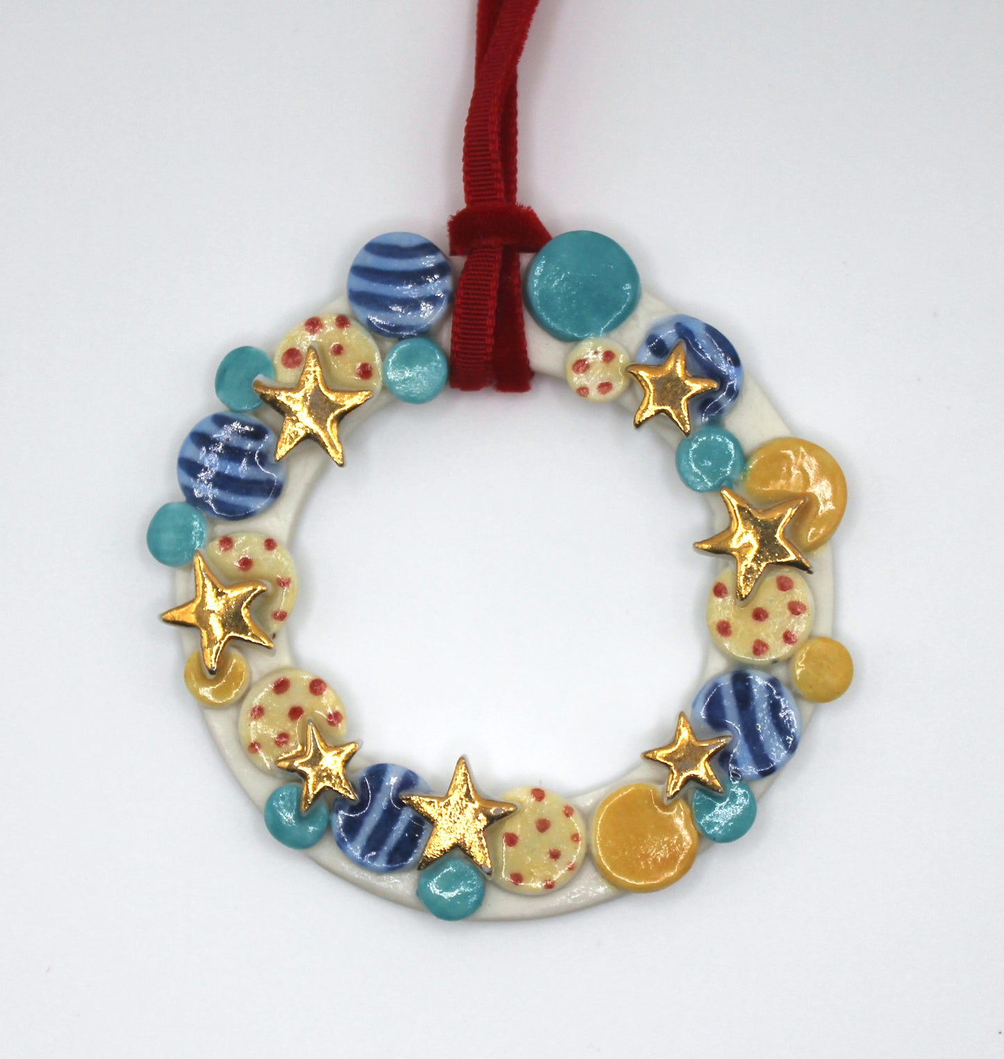 Porcelain Christmas decorations