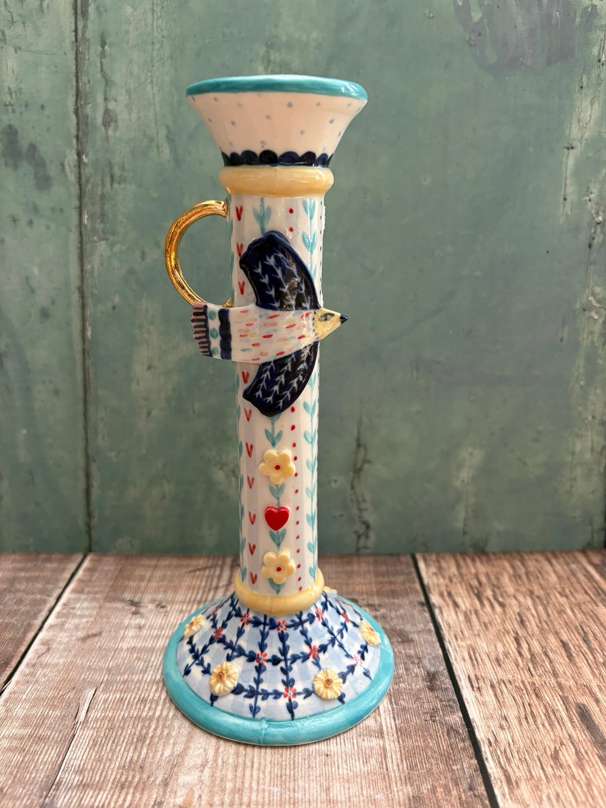 SUPER SECONDS FESTIVAL Tall candle holders - Seconds
