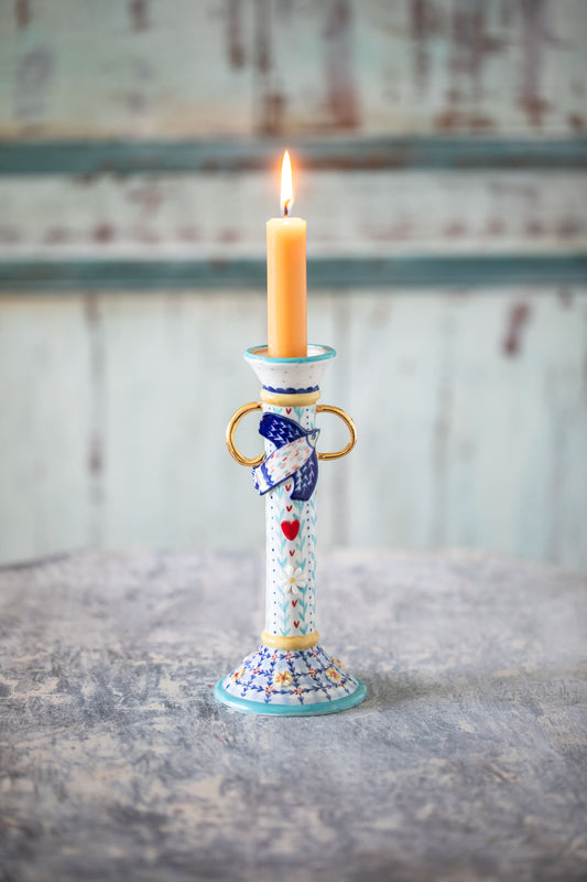 Tall candle holders