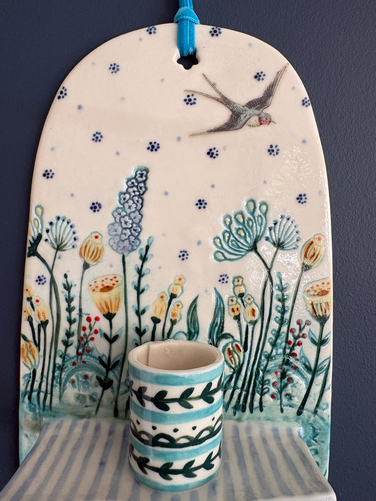 SUPER SECONDS FESTIVAL Porcelain wall shelves SAMPLES