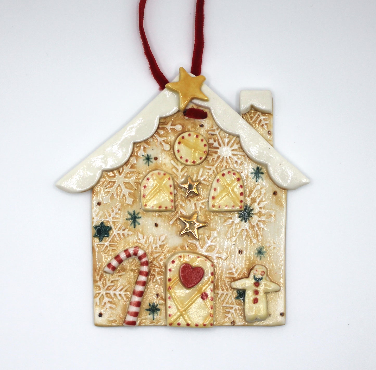Porcelain Christmas decorations