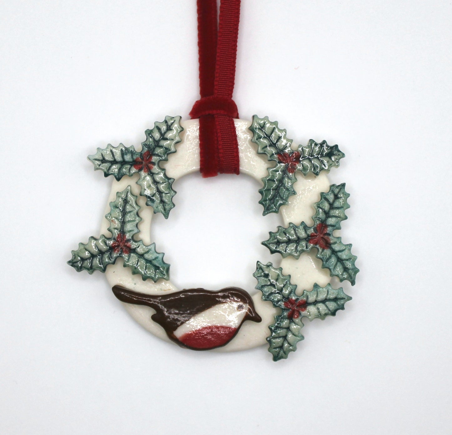 Porcelain Christmas decorations