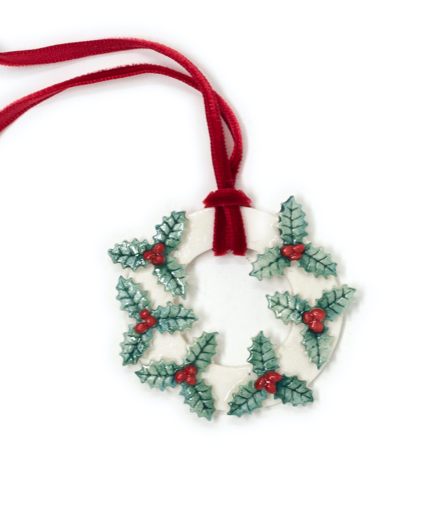 Porcelain Christmas decorations