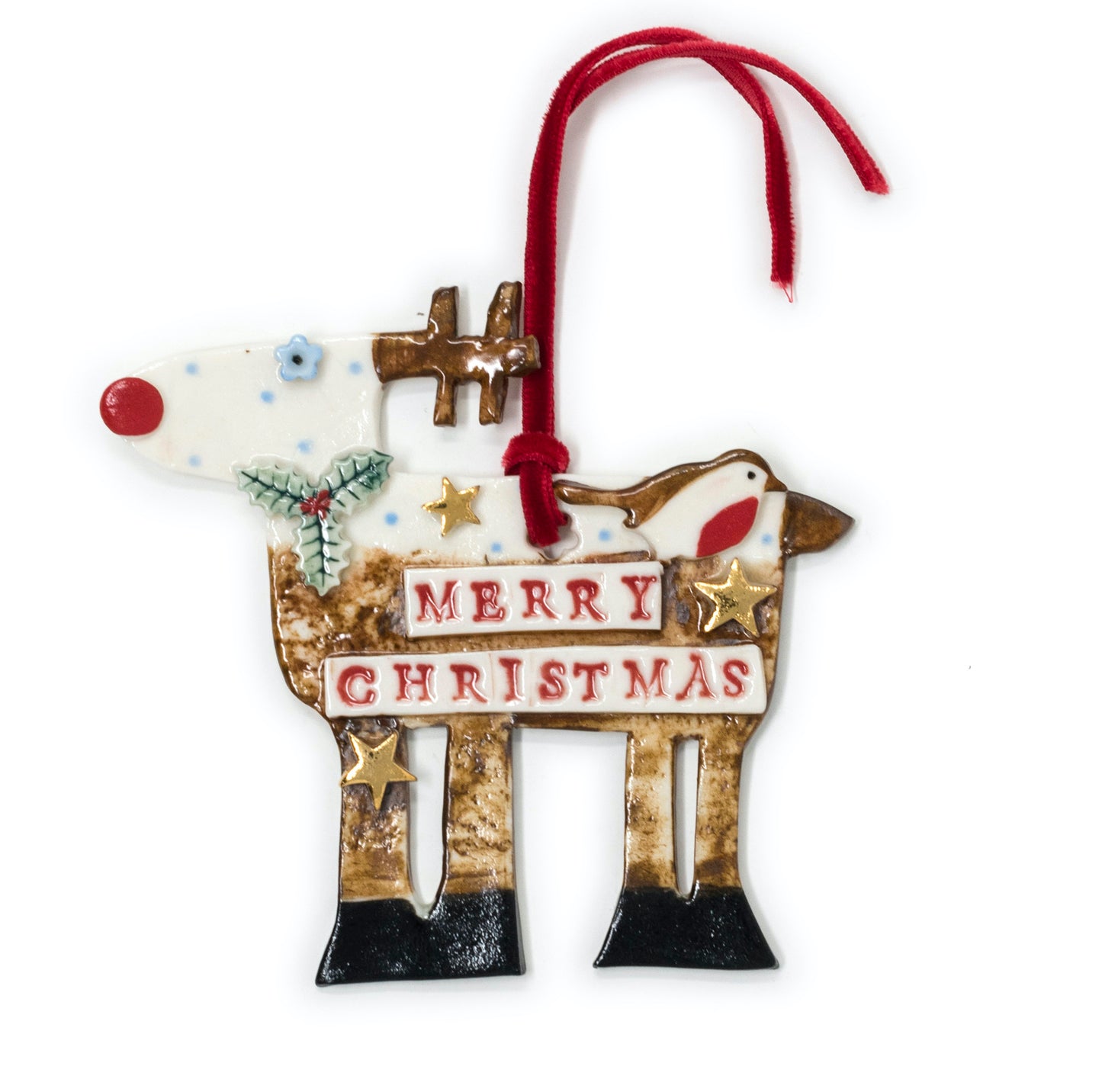 Porcelain Christmas decorations