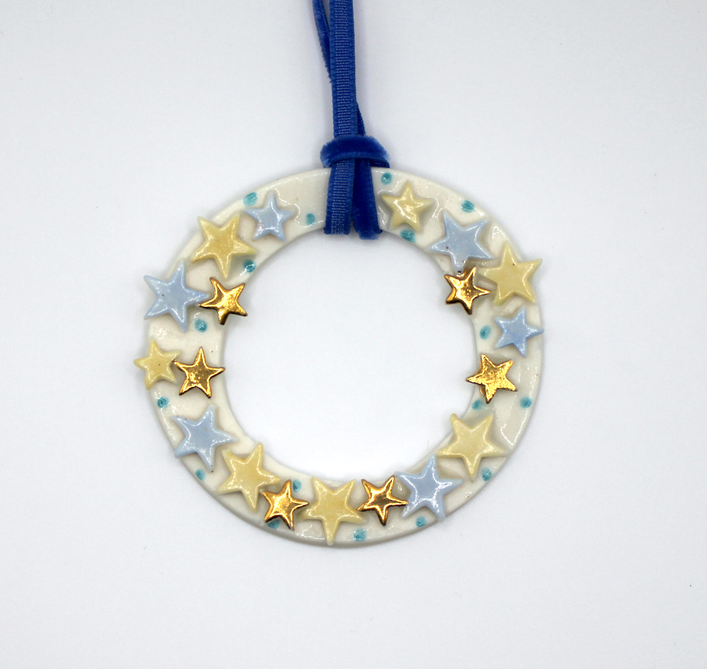 Porcelain Christmas decorations