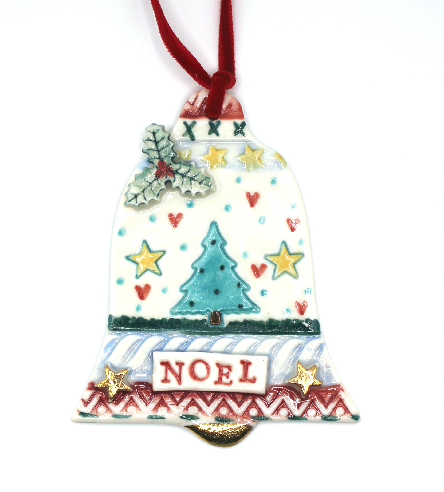 Porcelain Christmas decorations